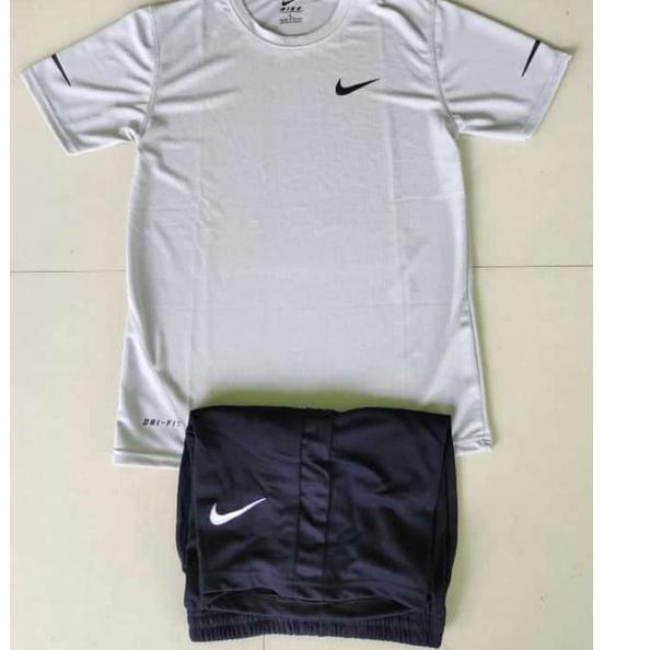 (SALE) Setelan Baju Olahraga Pria Nike Running Gym lmport