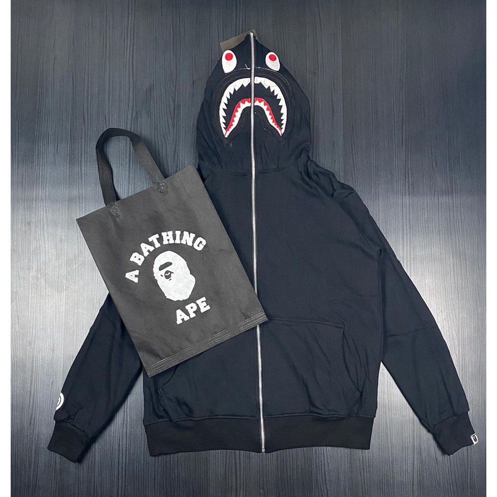 Jaket Hoodie Bape Shark Premium