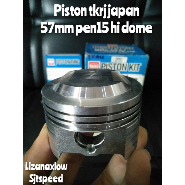 Piston kit mio tkrj 57 pen15 hi dome