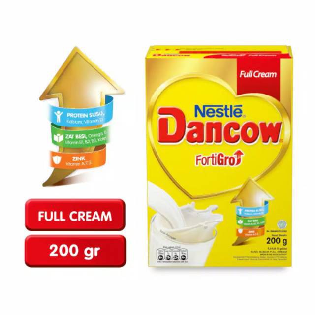 Dancow Full Cream Fe Bib 200 Gr