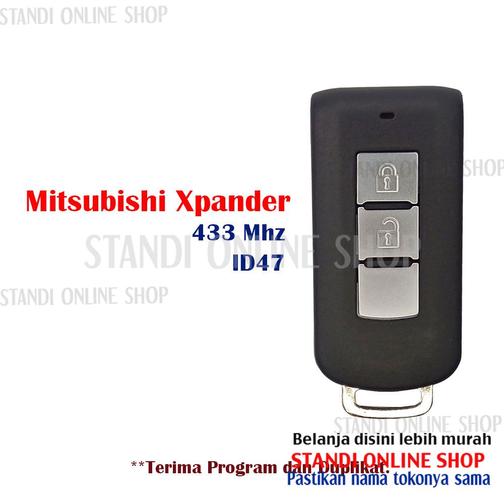 Remote Set Komplit Kunci Smartkey Mitsubishi Xpander Sport Ultimate