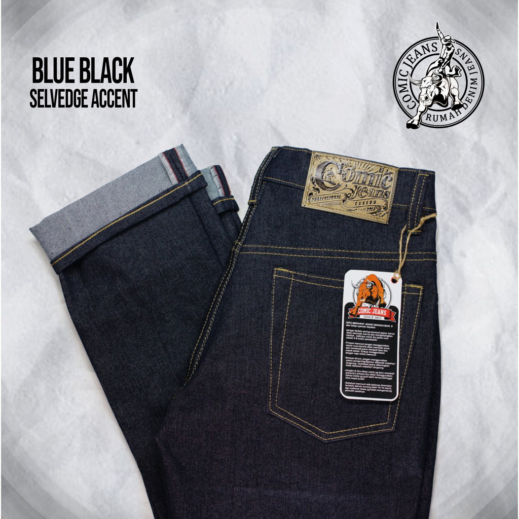 comic jeans selvedge