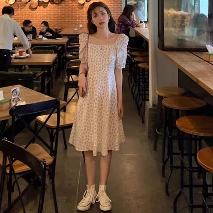 Paling Dicari.. dress wanita casual dress/dress korea/long dress korea/baju panjang wanita/dress imp