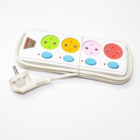 Yokohama Stop Kontak Listrik 4 Lubang Colokan With SAKLAR SWITCH 1,8m