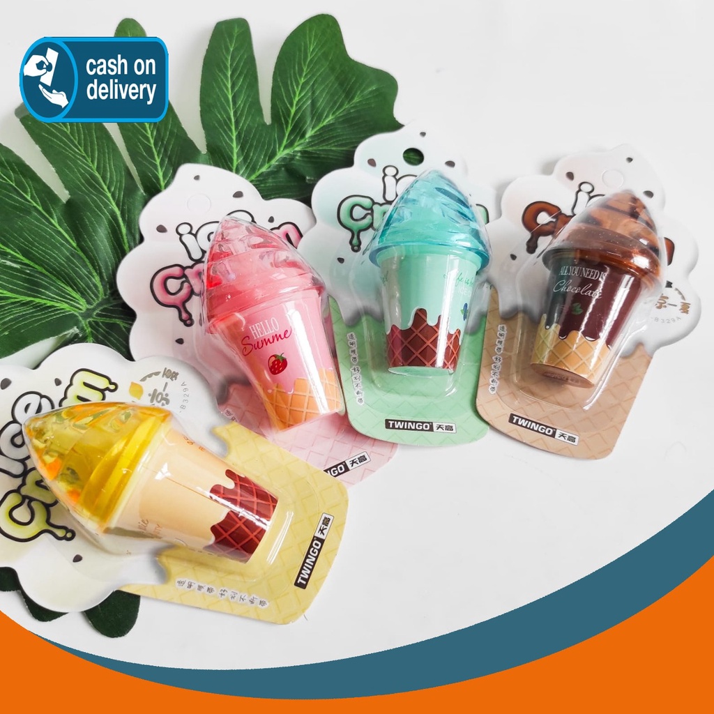 

TIPE-X ROLL ES KRIM CORRECTION TAPE ICE CREAM SUNDAY BENTUK CONE UNIK LUCU MURAH TIPEX