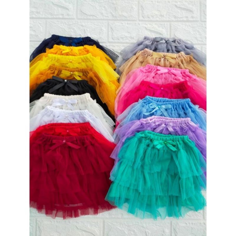 Rok Tutu Bayi Anak Rempel 3 Layer 1-3 tahun