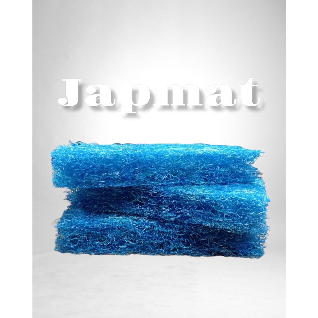 MEDIA FILTER JAPMAT/ JAP MAT ORIGINAL MEDIA FILTER KOLAM AQUARIUM JAPMAT 25CM X 10CM X3.8CM