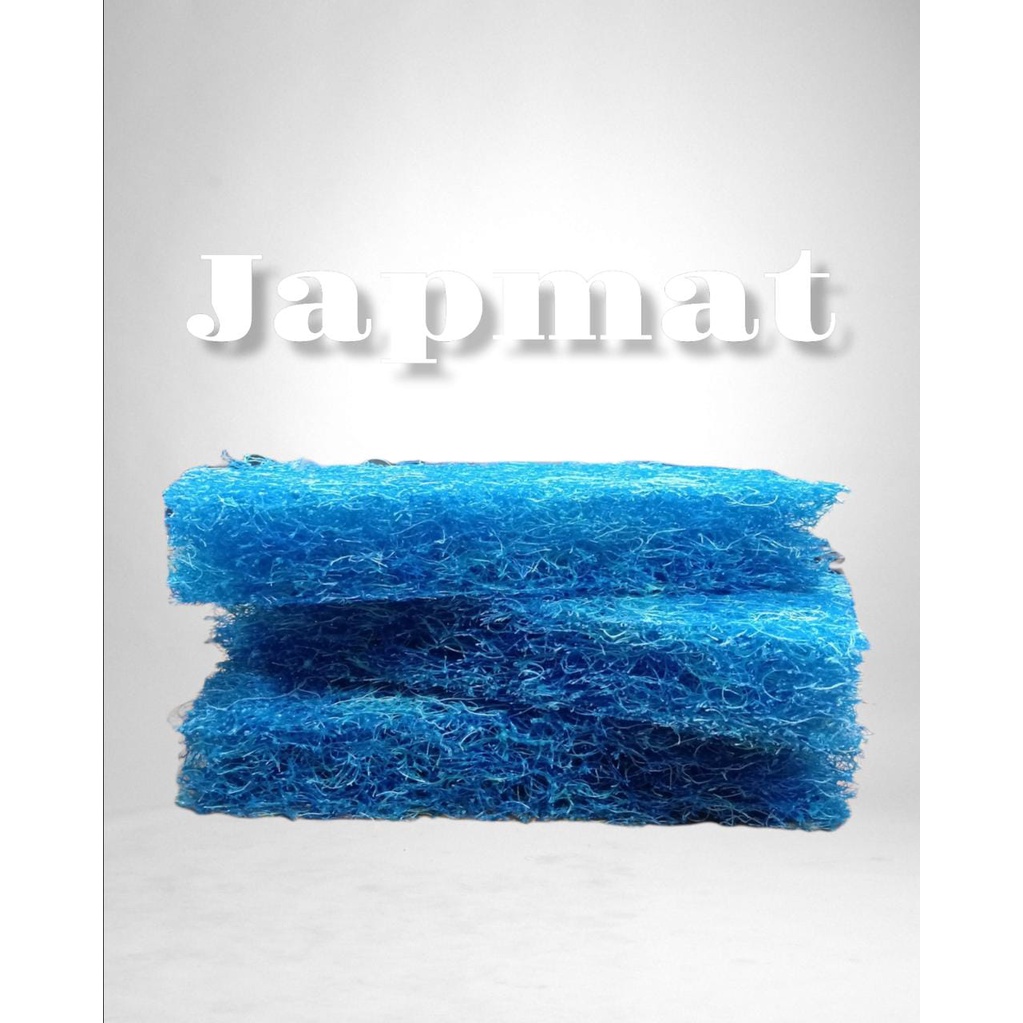 MEDIA FILTER JAPMAT/ JAP MAT ORIGINAL MEDIA FILTER KOLAM AQUARIUM JAPMAT 25CM X 10CM X3.8CM