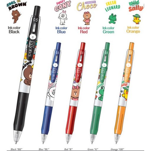 

Pulpen: Zebra Sarasa Line1 05