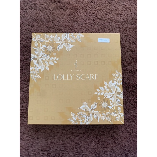 lolly scarf blue mojito