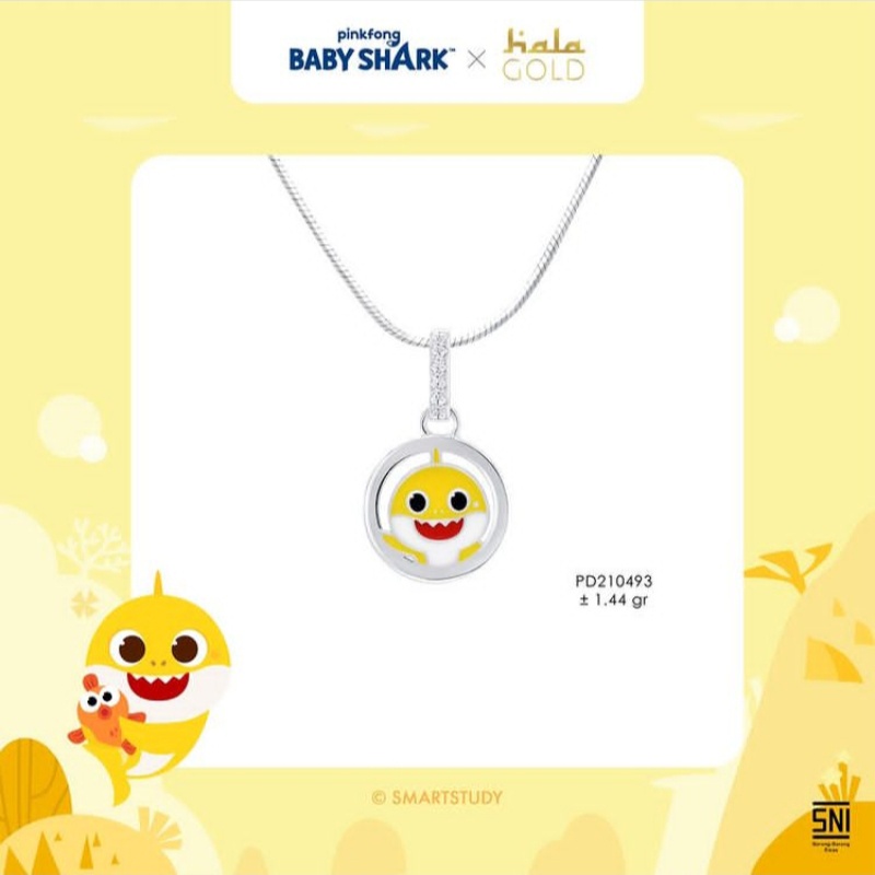 Liontin Hala Gold Baby Shark Collections PD210493