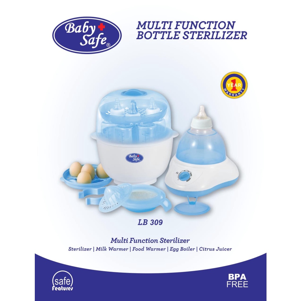 Baby Safe Sterilizer LB 309 / Pembersih Peralatan makan