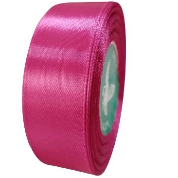 

Pita Satin Pink Fanta Ukuran 1 inch / 2,5cm Per Roll