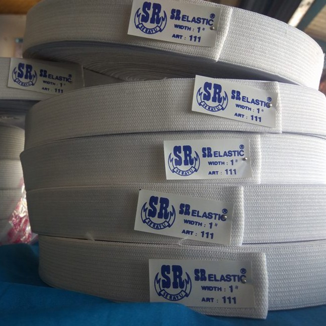 Jual Karet Elastik Merk SR Biru Per Roll Terlaris