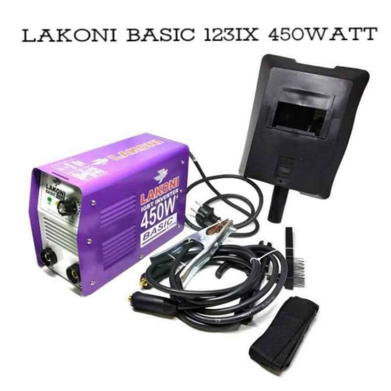 Mesin Las Lakoni 450watt travo las lakoni basic 123ix