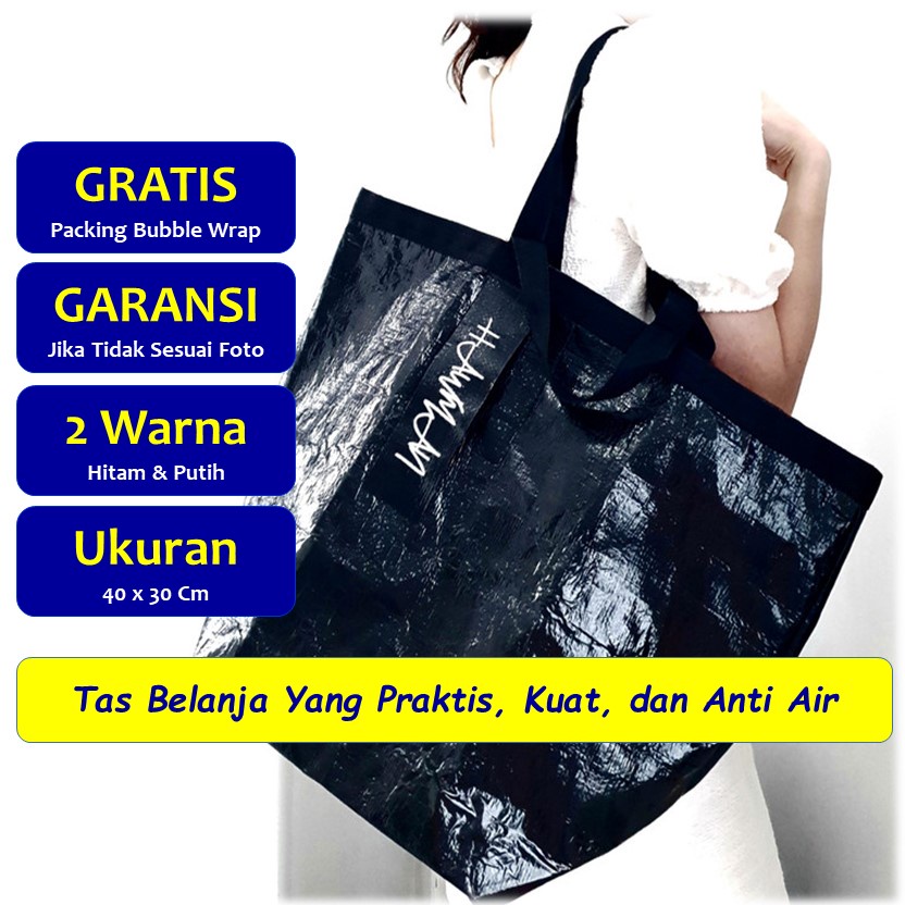 Tas Keranjang Kantong Belanja Pasar Minimarket Untuk Pergi Travel Traveling Trevel Piknik Santai Jal