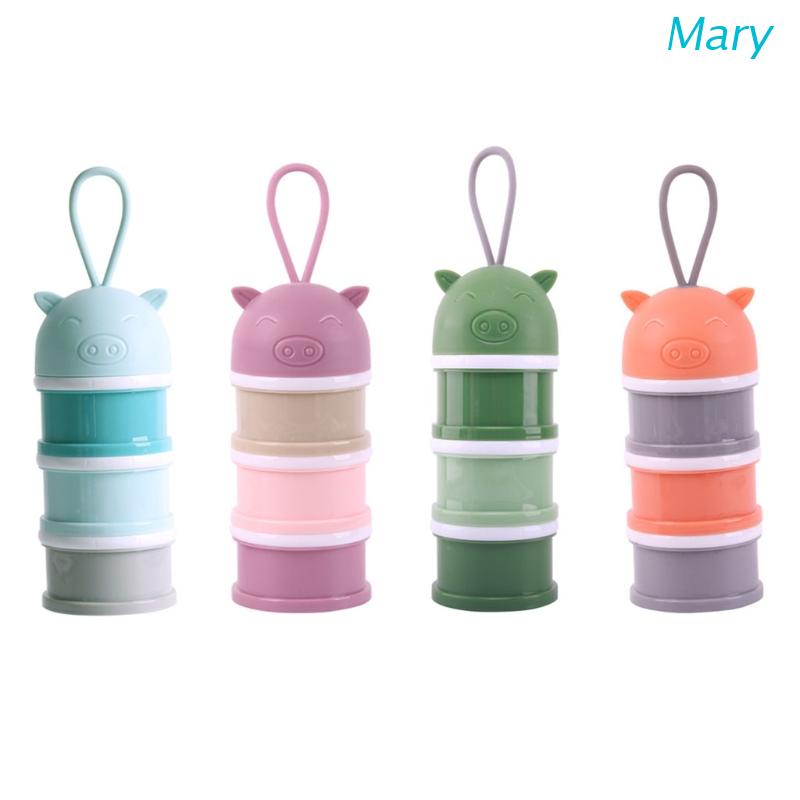 Mary Dispenser Susu Formula Bayi Portable 3 Susun