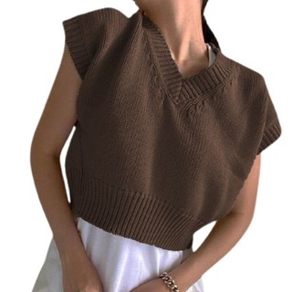 HARA VEST KNIT rompi rajut wanita auter rajut korea wanita HARA VEST KNIT rompi rajut wanita auter rajut korea wanita