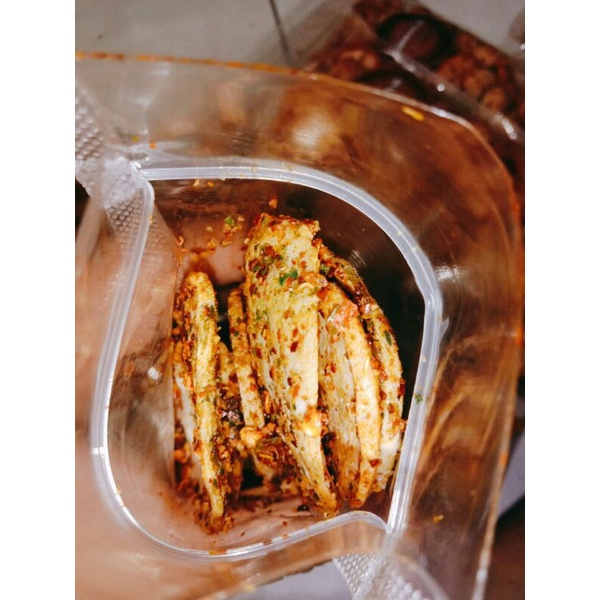 

Basreng / pedas daun jeruk