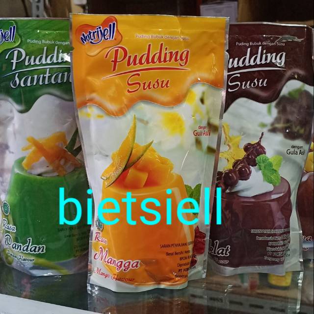 

Nutrijel Puding Susu Rasa Mangga 145 gr