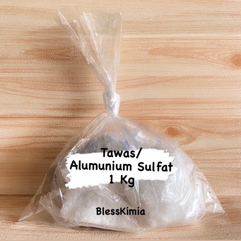 Tawas 1 Kg-Alumunium Sulfat-Alumunium Sulphate-Bubuk Tawas