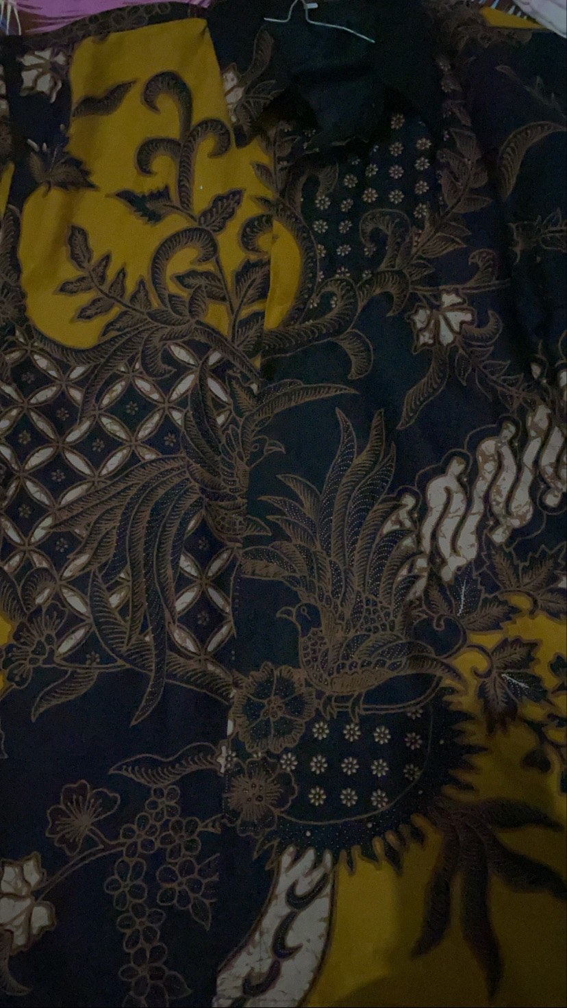 Kemeja Batik Proboseto Kuning Full Furing Katun Halus Sragenan Size S-xxl High Quality