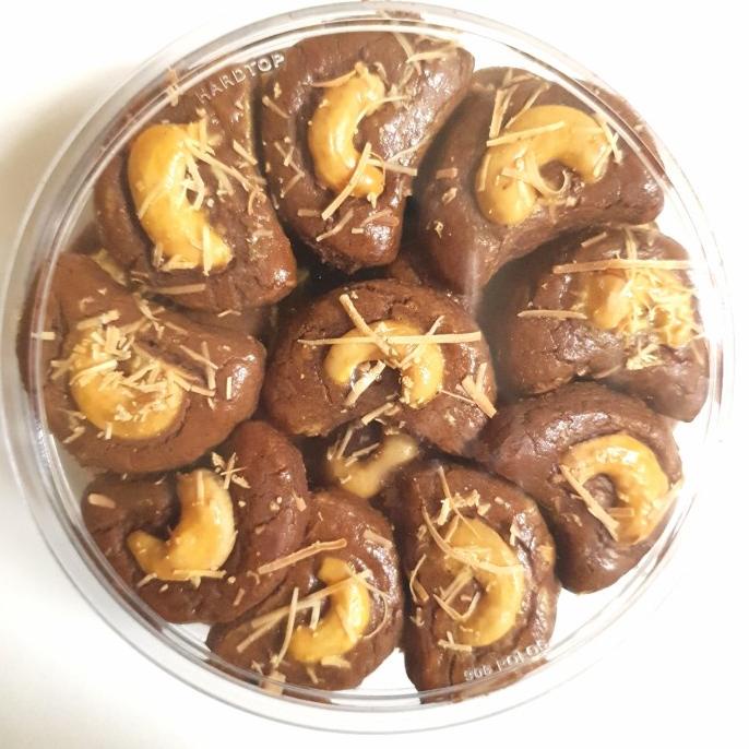 

Mete Coklat 300 Gram Kue Kering Lebaran Chocolate Cashew Cookies