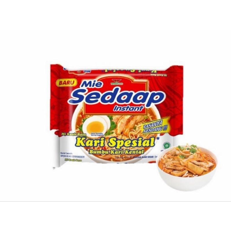 

Mie Sedaap Rasa Kari Spesial 1 Pcs