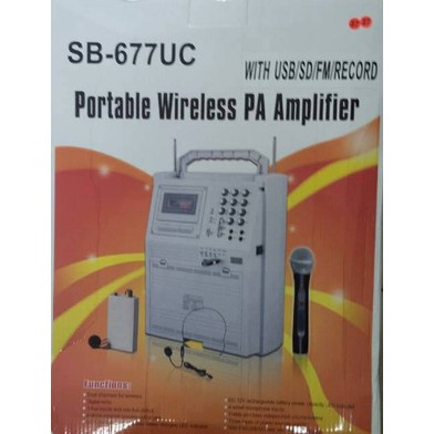 Portable wireless meeting SB 677 UC