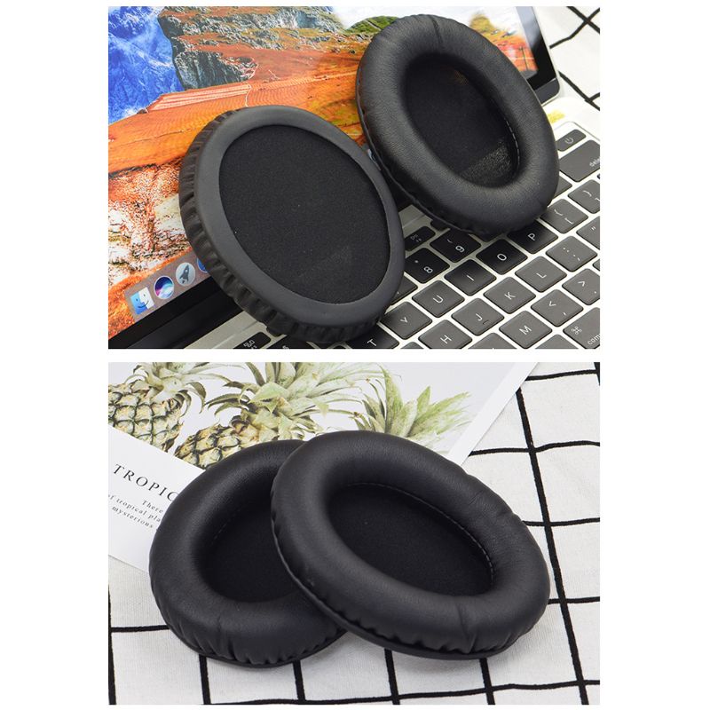 Cre 1pasang Ear Pad Cushion Sponge Cover Lembut Bantalan Telinga Bando Balok Untuk Hyper X Cloud Flight Stinger Earphone Pengganti