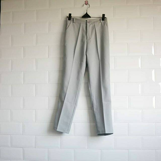 Celana longgar import gaya korea