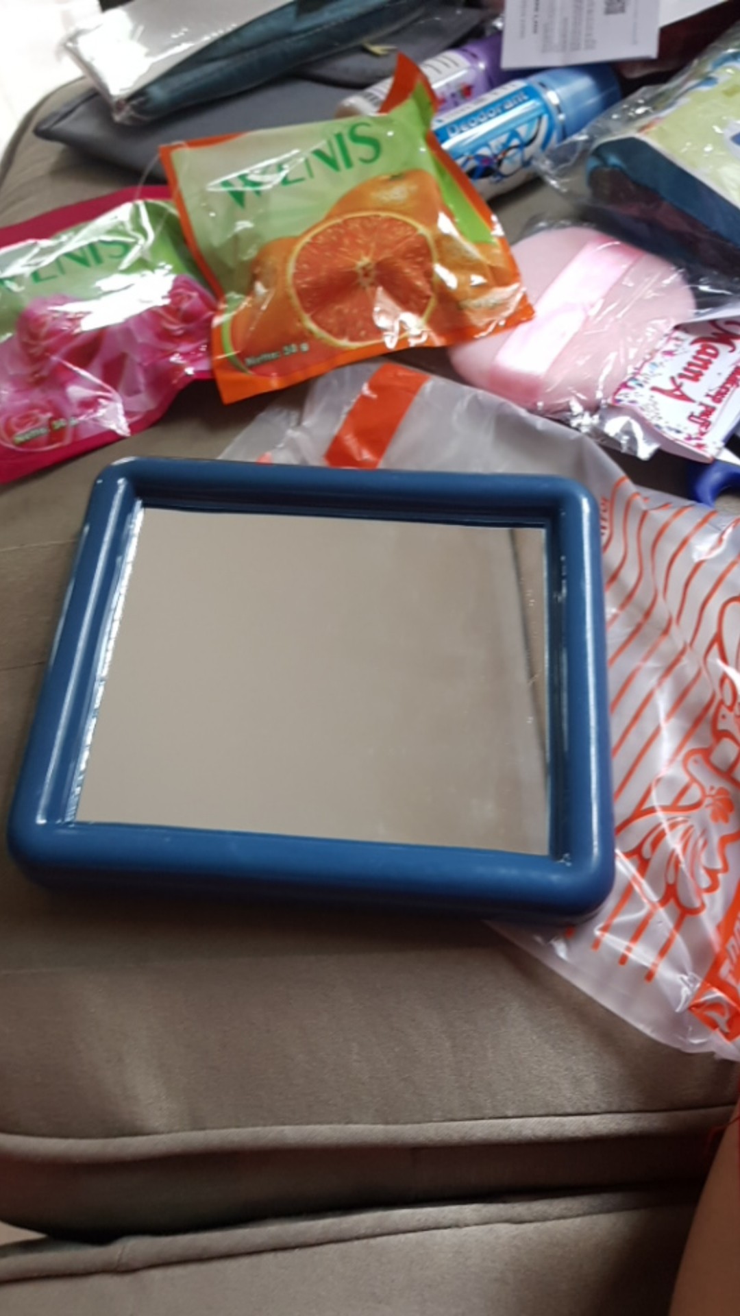 Cermin Meja High Quality / Kaca Cermin Meja Rias Persegi Penny