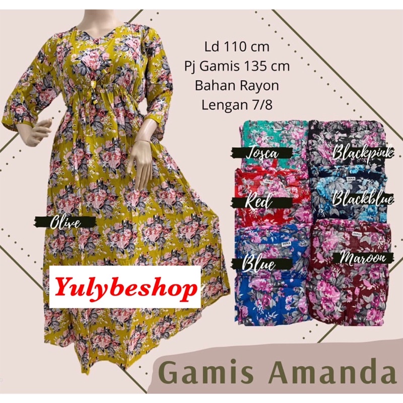 GAMIS AMANDA BALI / GAMIS BALI / GAMIS GROSIRAN