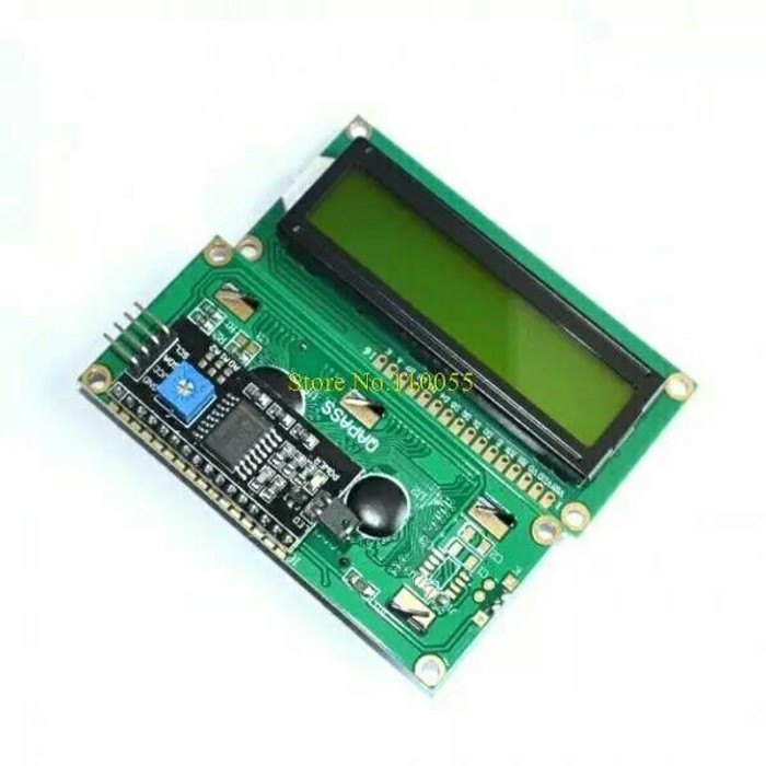 HQ 1602 16x2 HD44780 Character LCD green with IIC/I2C