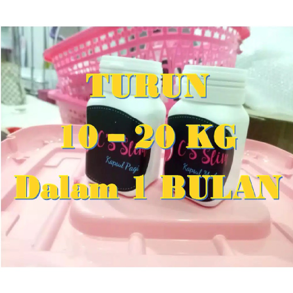 CS SLIM OBAT PELANGSING HERBAL ALAMI UNTUK  DIET & DETOX  [COD]