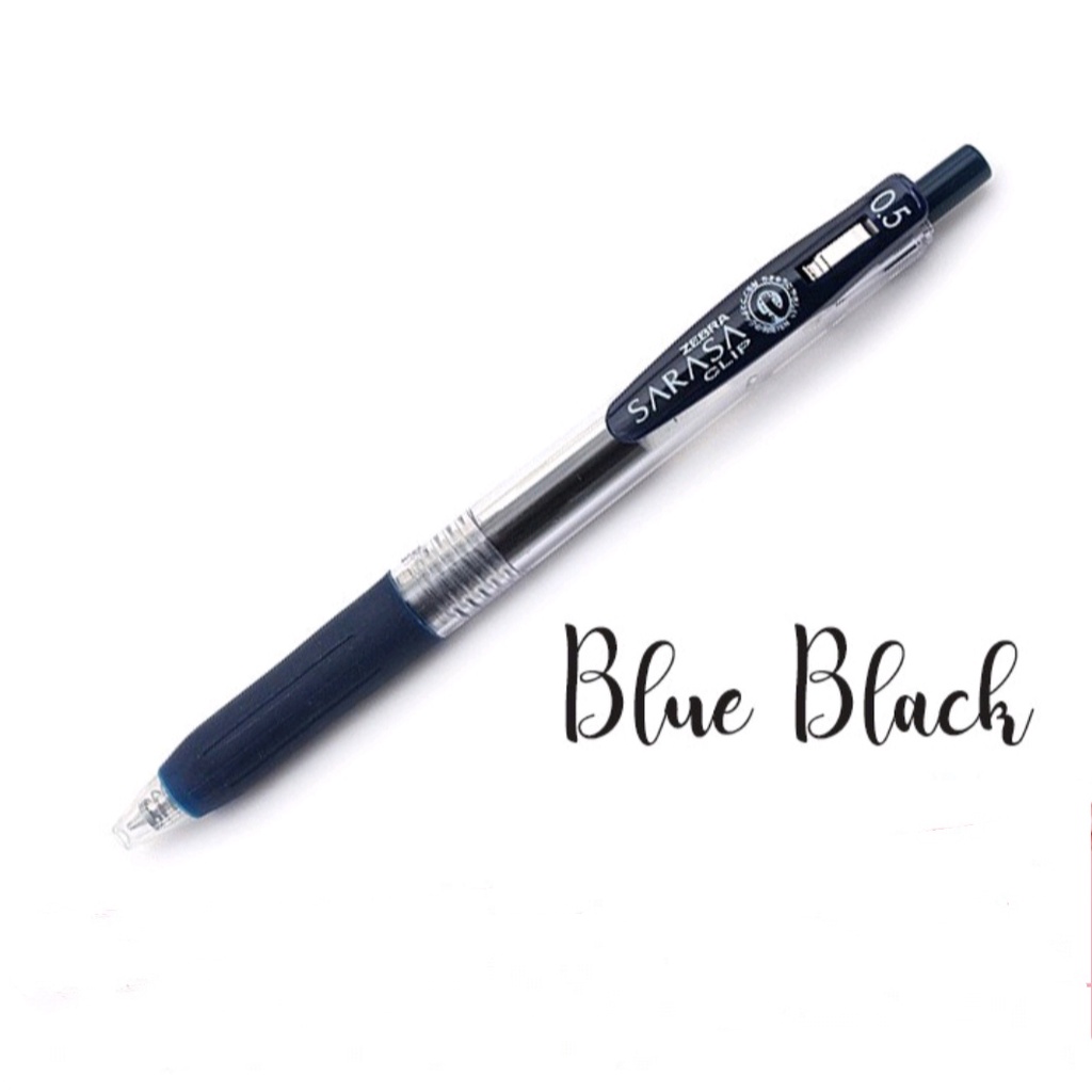 

Gramedia Yogya - Zebra Sarasa Clip 0.5mm Blue Black / Kurnia Agung