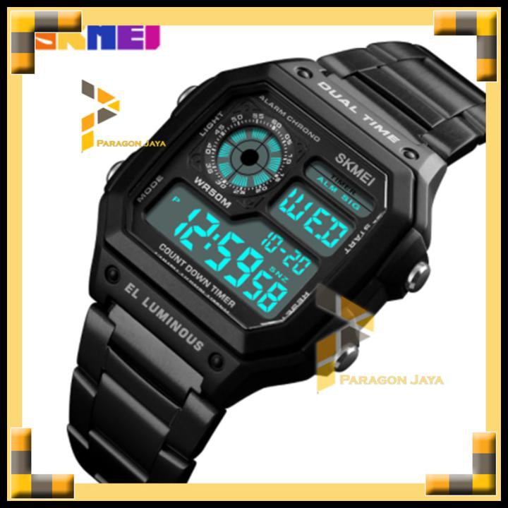 TERLARIS JAM TANGAN PRIA DIGITAL SPORT SKMEI 1335 ORIGINAL BLACK CASIO CITIZEN 