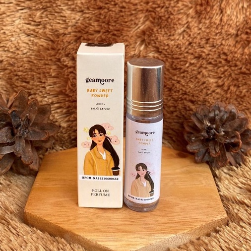 Parfume Geamoore Roll On 6 ml BPOM✅-BABY SWEET POWDER