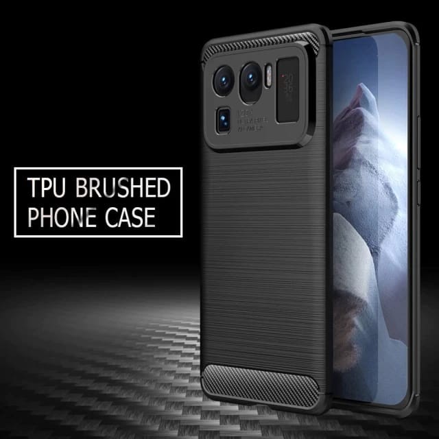 Xiaomi Mi 11 Mi 11 Lite Mi 11 Ultra Mi 10 Mi 10 Pro Mi 9 MI 9 SE Soft Case Brushed Carbon