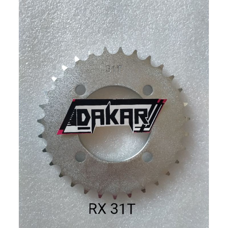 Gir/Gear Belakang Yamaha Jupiter, RX-King Tebal 428- 30 31 32 33 34 35 36-31T