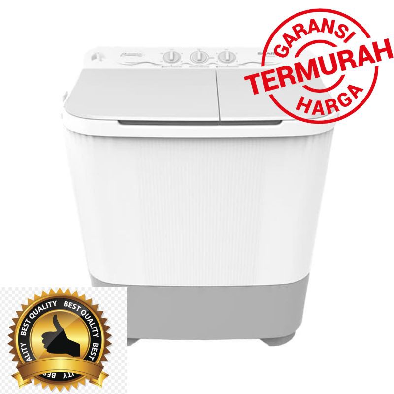 super sale SHARP MESIN CUCI ES-T80MW-HK/BK 8KG Murah