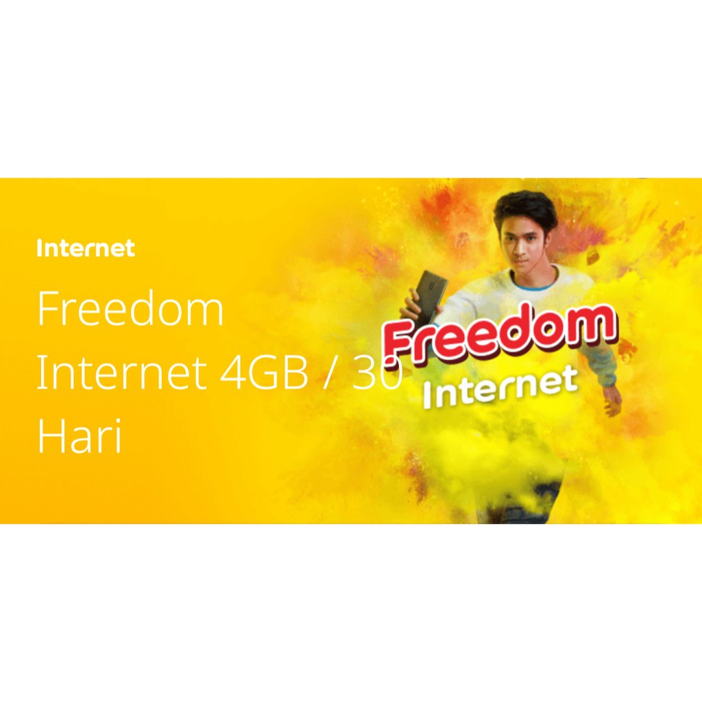 Freedom internet 30 hari indosat