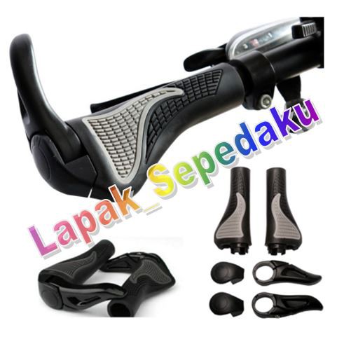 HANDGRIP MODEL TANDUK HANFAT SEPEDA KARET DENGAN TANDUK HANDGRIP TANDUK HAND GRIP MODEL TANDUK