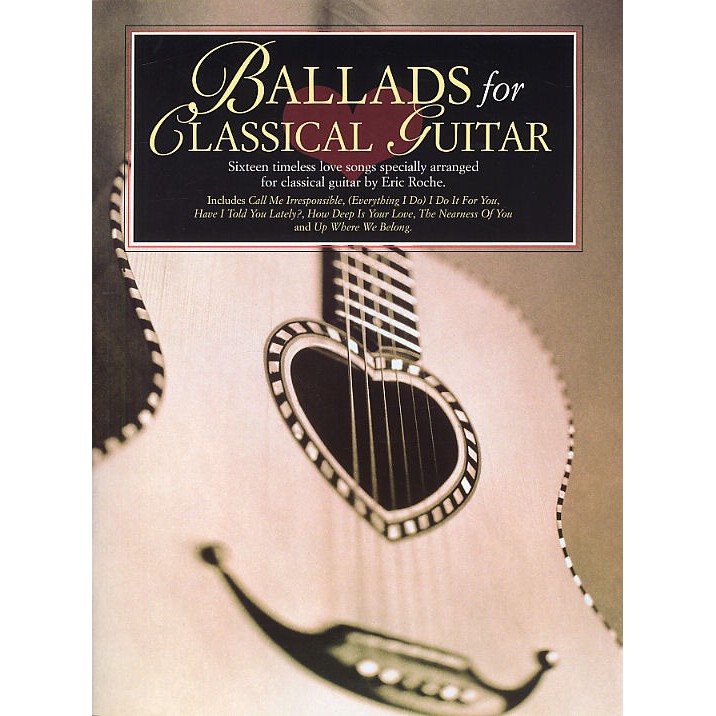 Buku Gitar Klasik Ballads