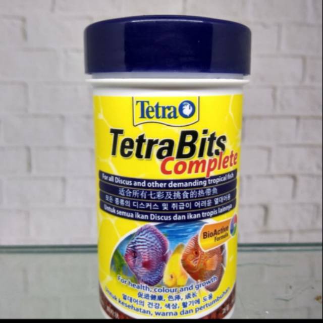 tetra bits complete pelet guppy discus