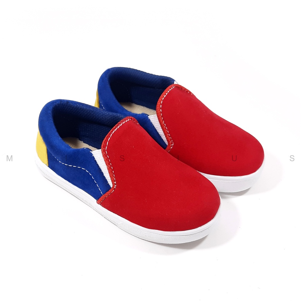 Misius - Sepatu Anak Model Slip On Full Color