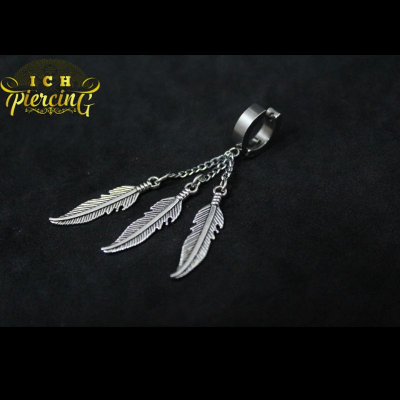 IP-A Anting Style Korea model gantungan/ANTING PRIA KOREA/anting gantungan /anting rumbai