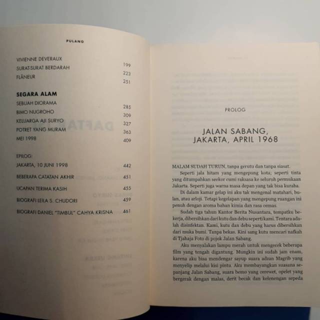 Novel Pulang Leila S Chudori Shopee Indonesia