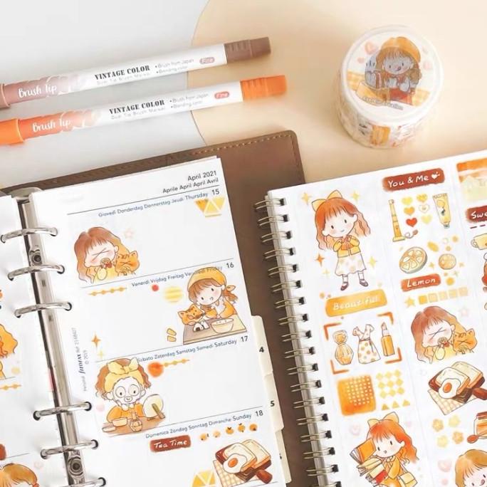 

(BISA COD) EverEin Daily Girl Washi Tape BIG SALE Kode 858