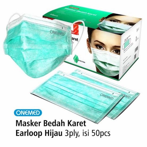 Jual Masker Medis 3ply Earloop ( Merk Onemed ) | Shopee Indonesia